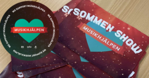 En bild på Musikhjälpens logga.